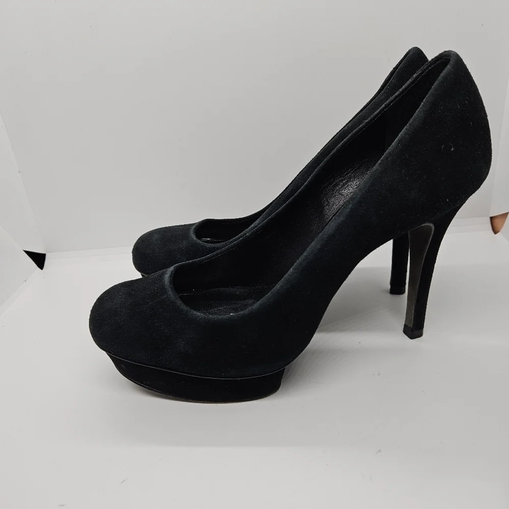 Tory Burch black suede